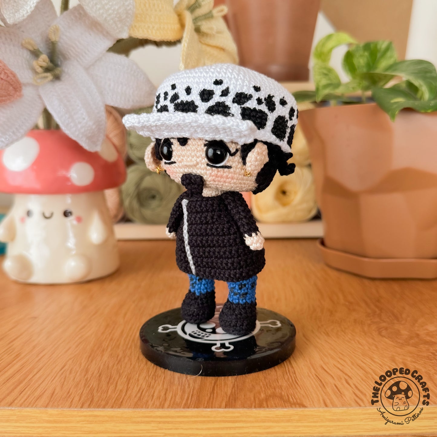 Mini Amigurumi Crochet Pattern Pirate Room