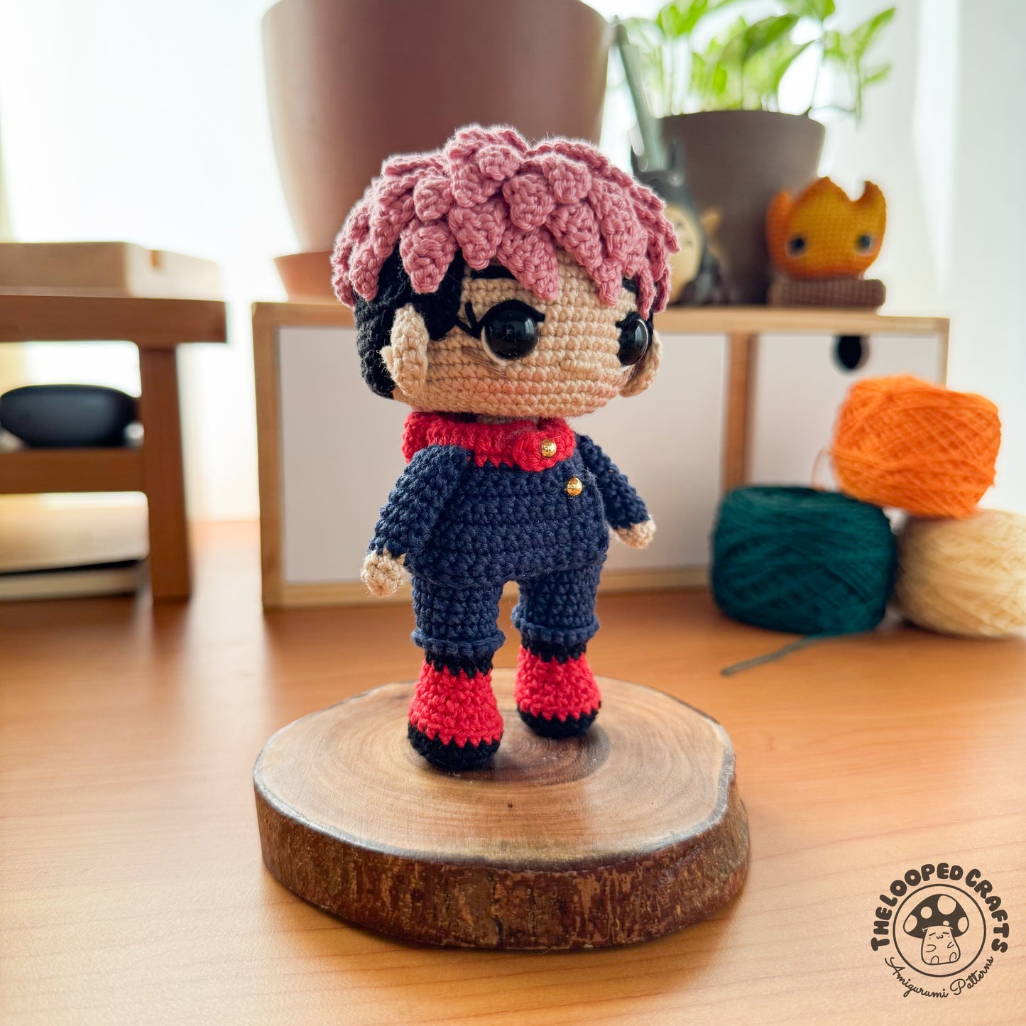 Mini Amigurumi Crochet Yuji