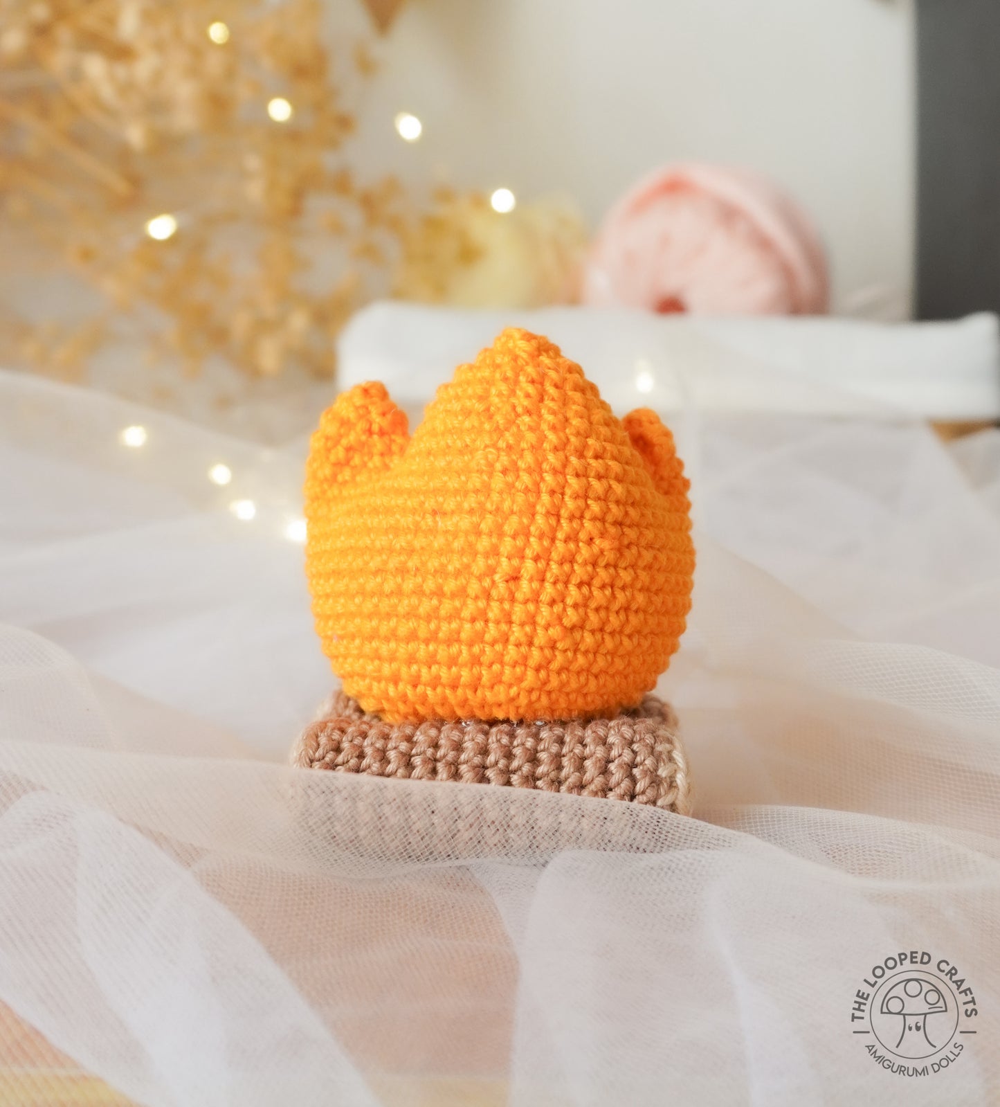 Mini Amigurumi Crochet Pattern Calcifer