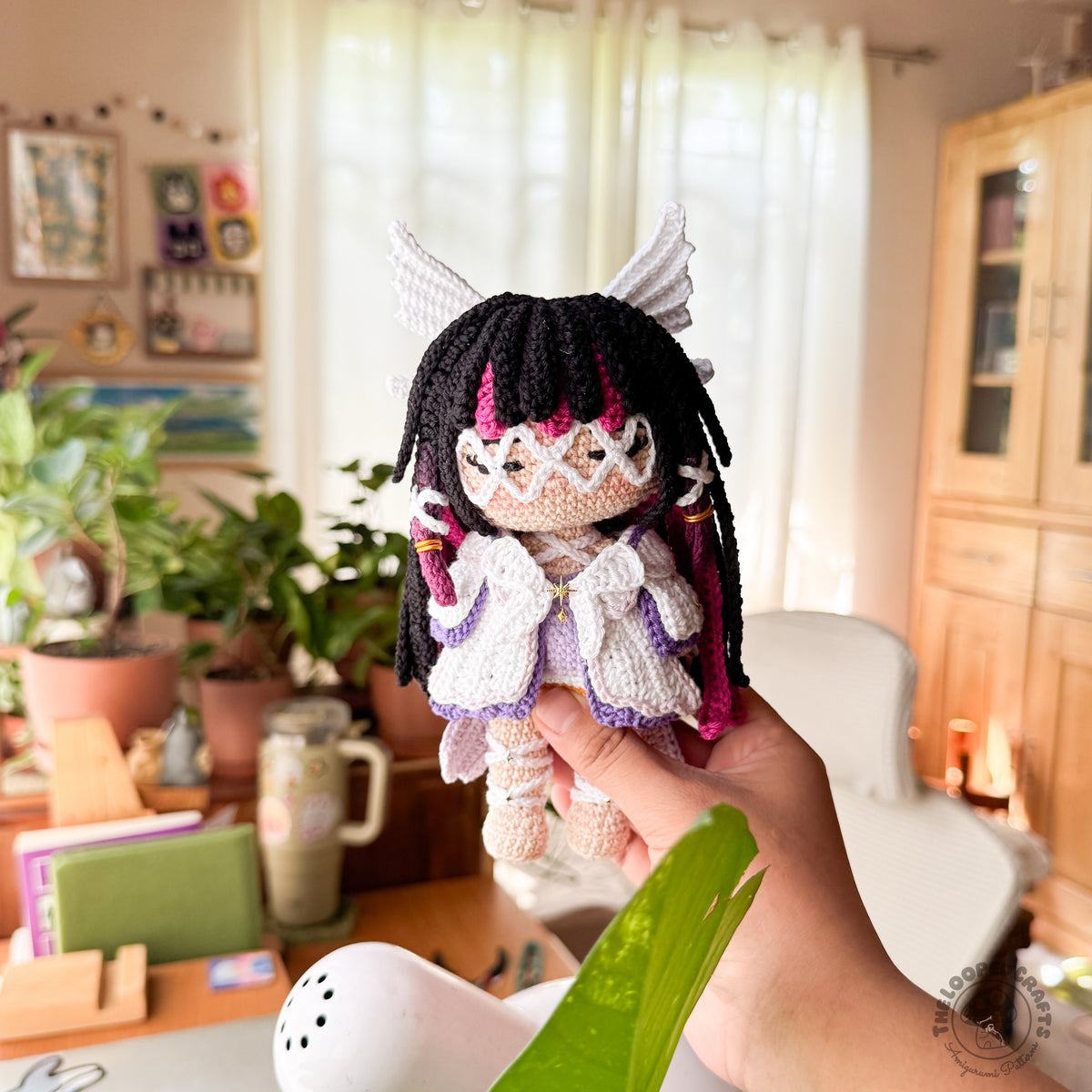 Columbina Hyposelenia Hydro Genshin Impact Amigurumi Pattern