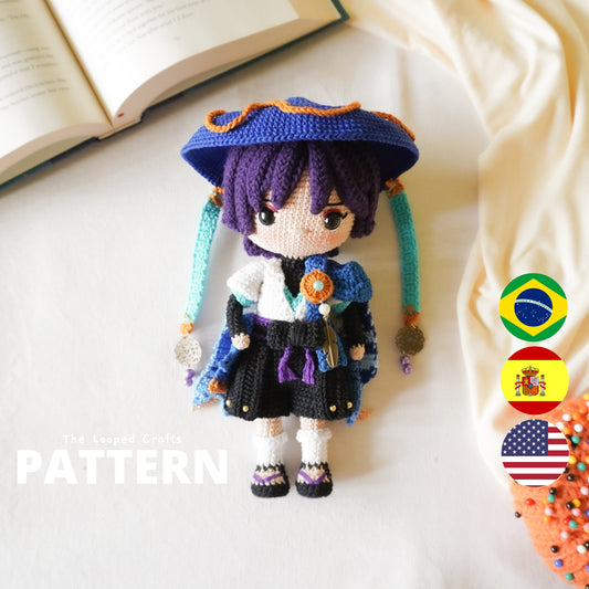 Amigurumi Pattern Inspired Wanderer