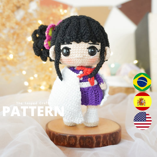 Mini Amigurumi Crochet Pattern Kanao