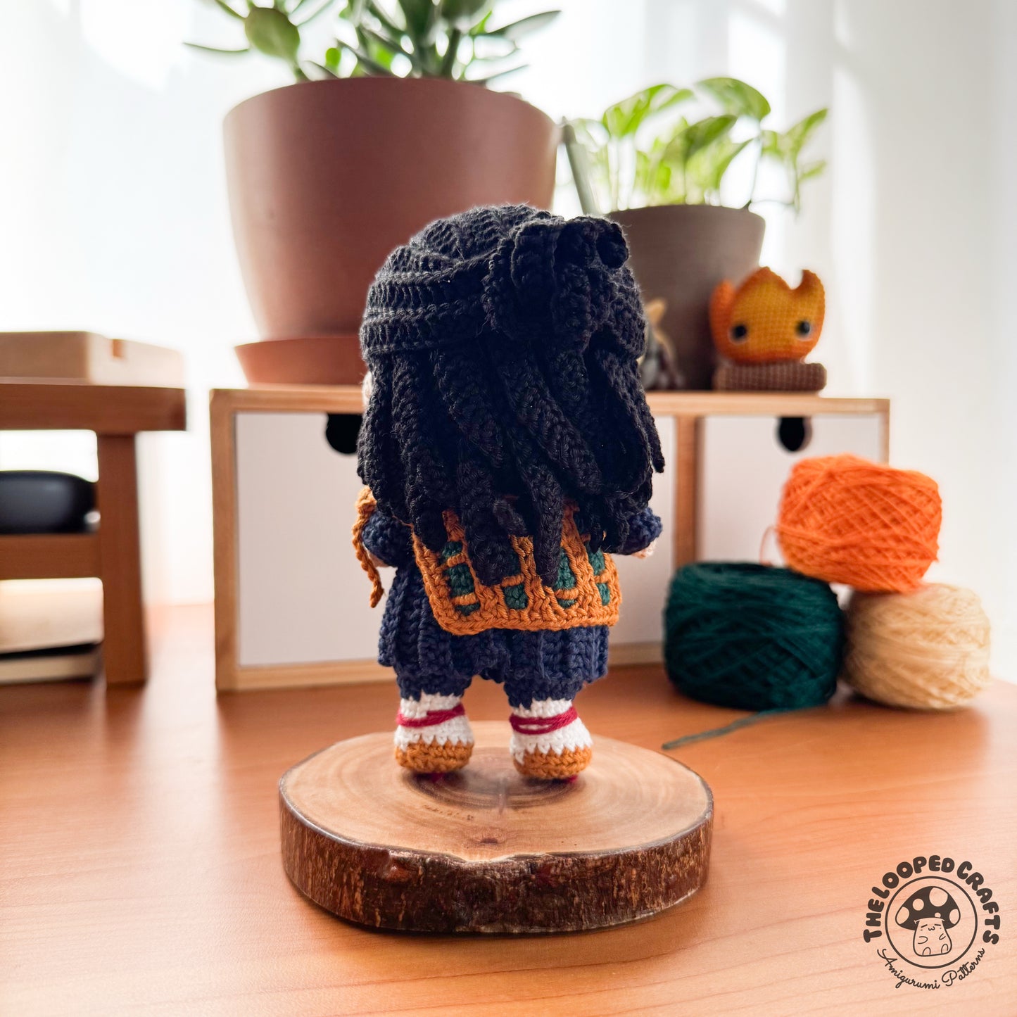 Mini Amigurumi Crochet Geto Suguru