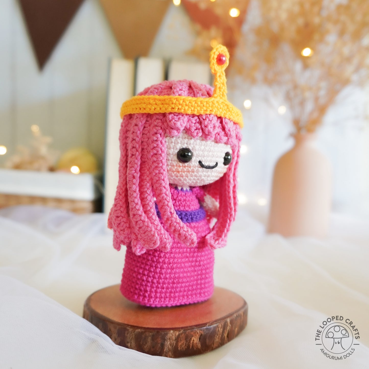 Mini Amigurumi Crochet Pattern Adventure Princess Bubblegum and Marceline