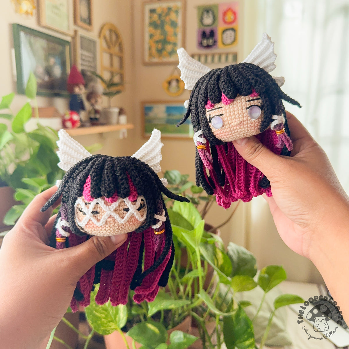 Columbina Hyposelenia Hydro Genshin Impact Amigurumi Pattern