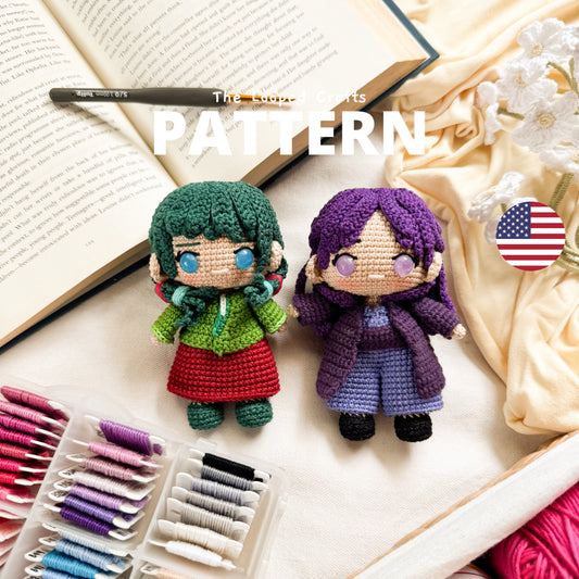 Mini Amigurumi Crochet Apothecary