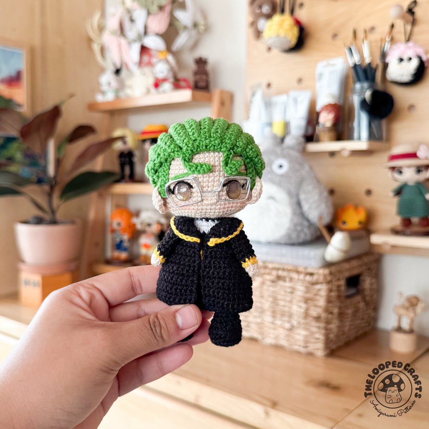 Mini Amigurumi Crochet The Hero and Elf Mage Party