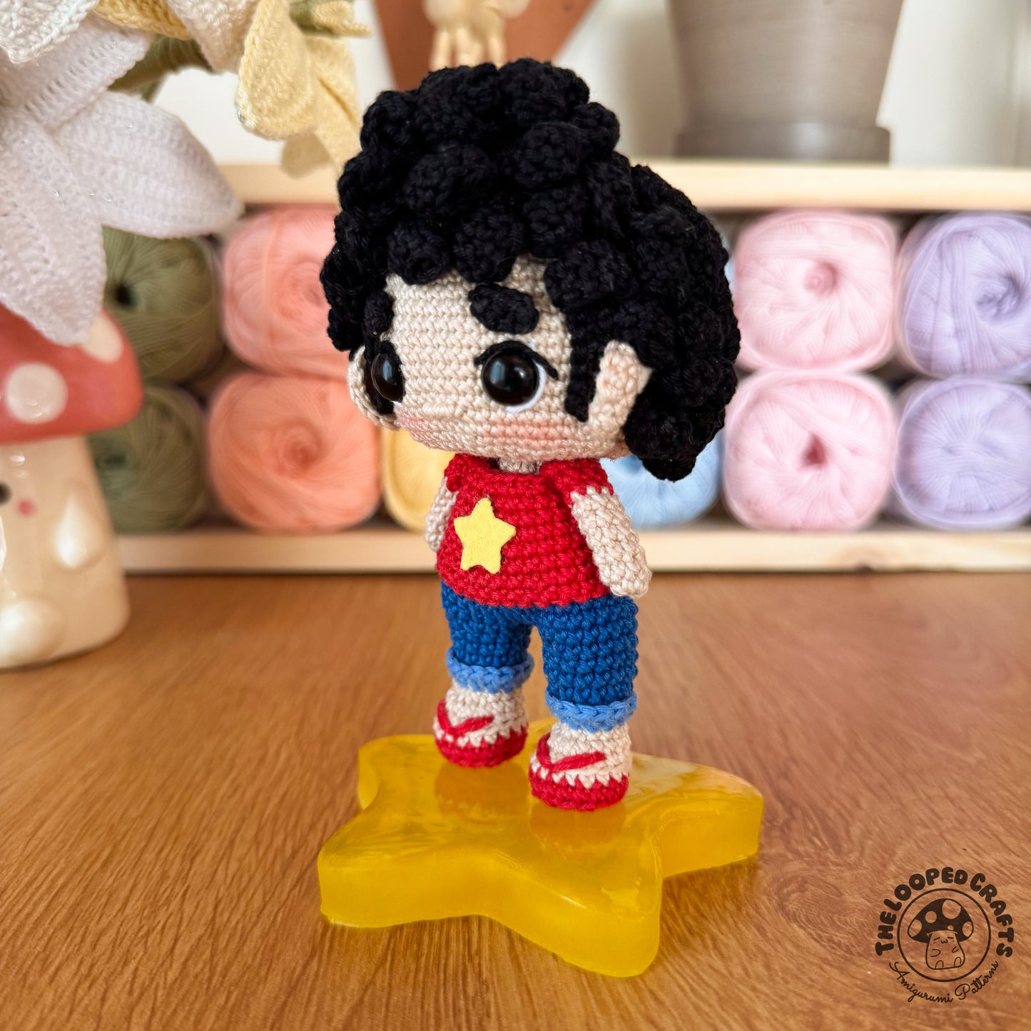 Mini Amigurumi Crochet Pattern Steven Star