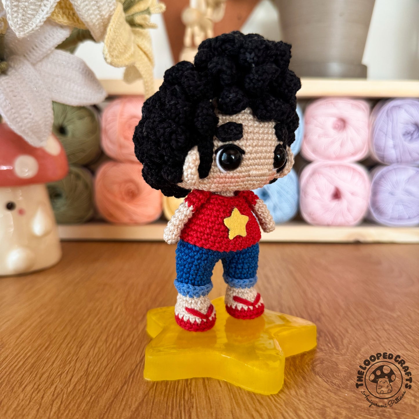 Mini Amigurumi Crochet Pattern Steven Star