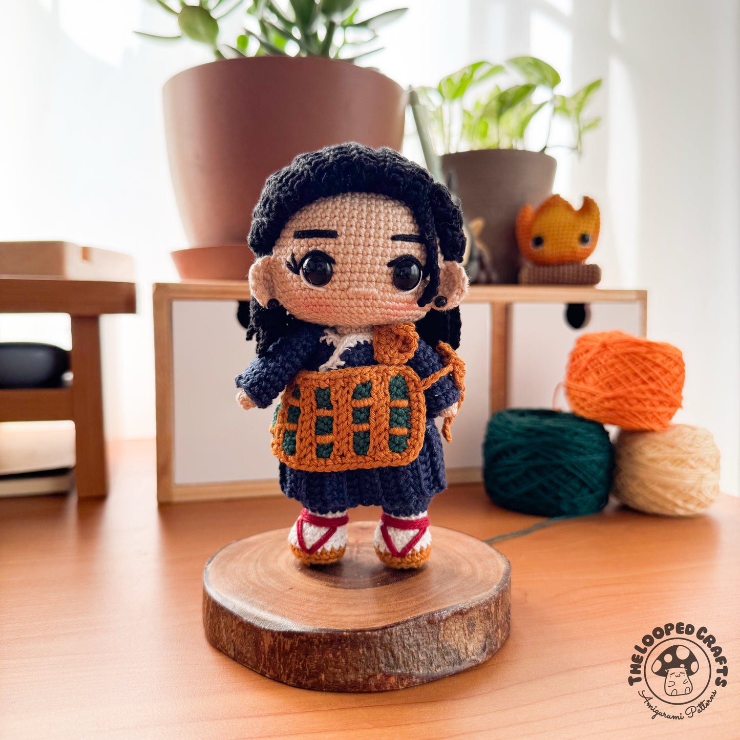 Mini Amigurumi Crochet Geto Suguru