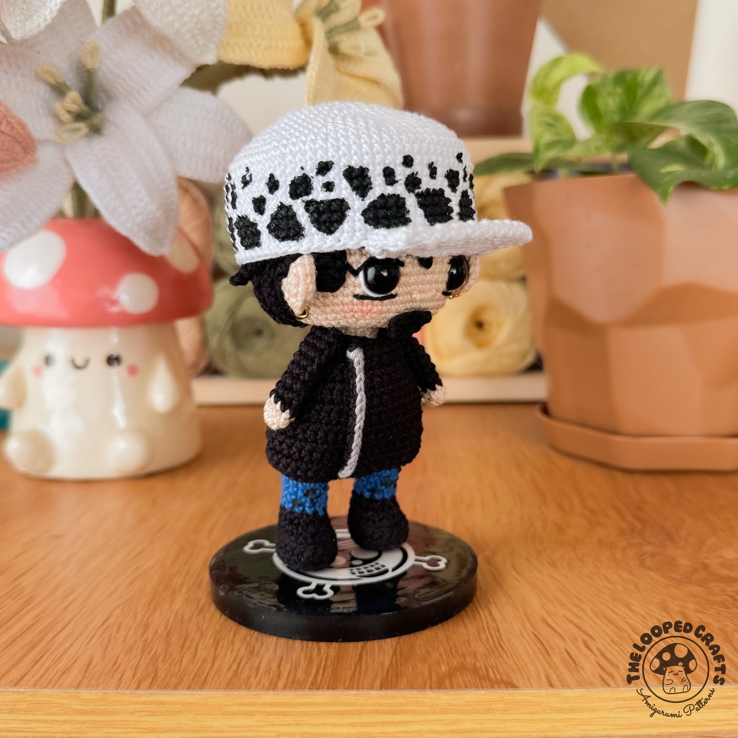 Mini Amigurumi Crochet Pattern Pirate Room