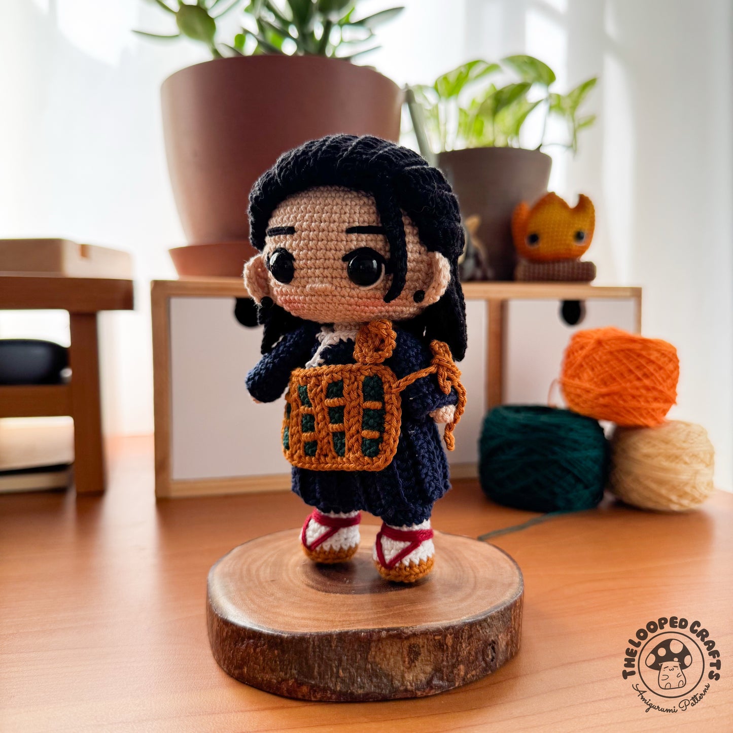 Mini Amigurumi Crochet Geto Suguru