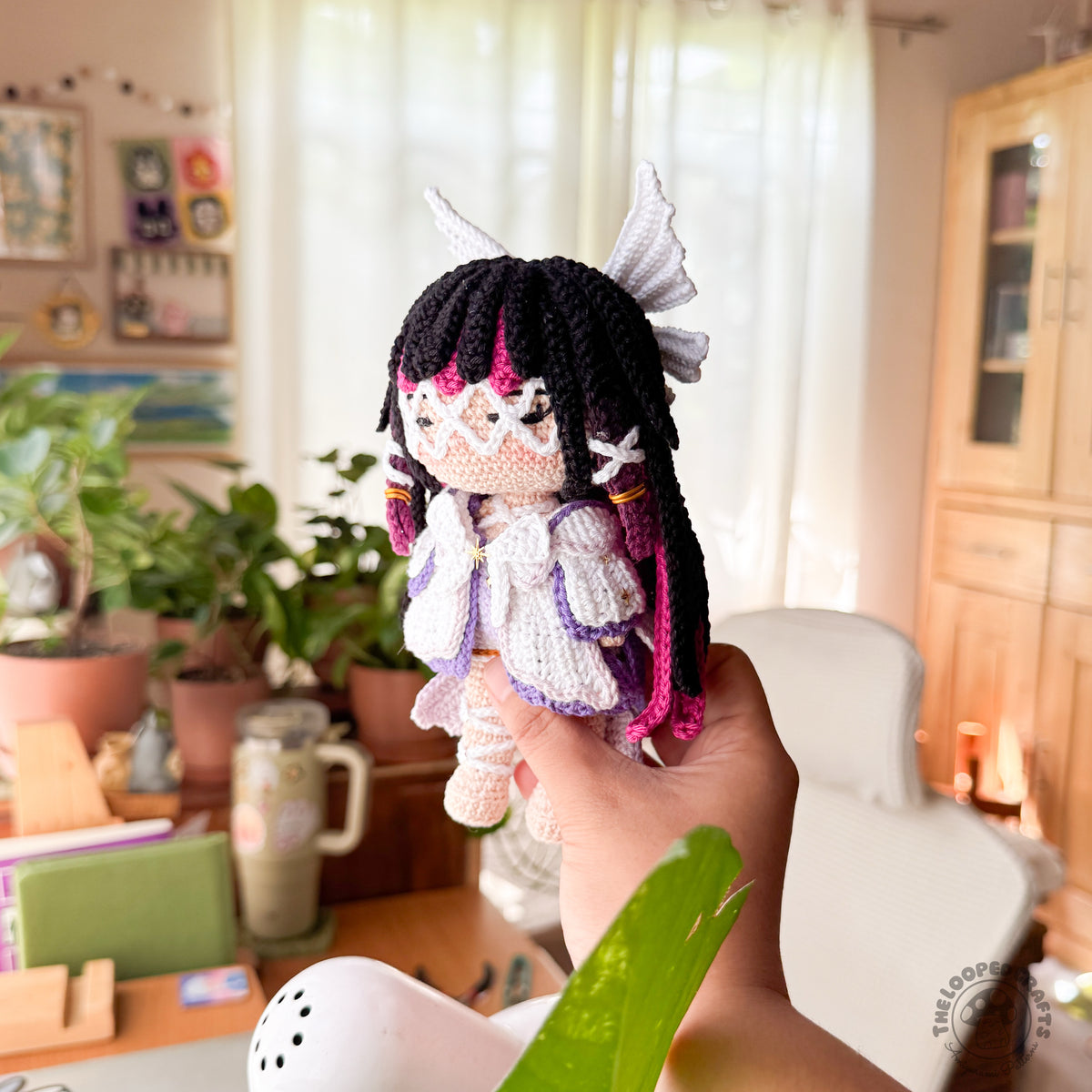 Columbina Hyposelenia Hydro Genshin Impact Amigurumi Pattern