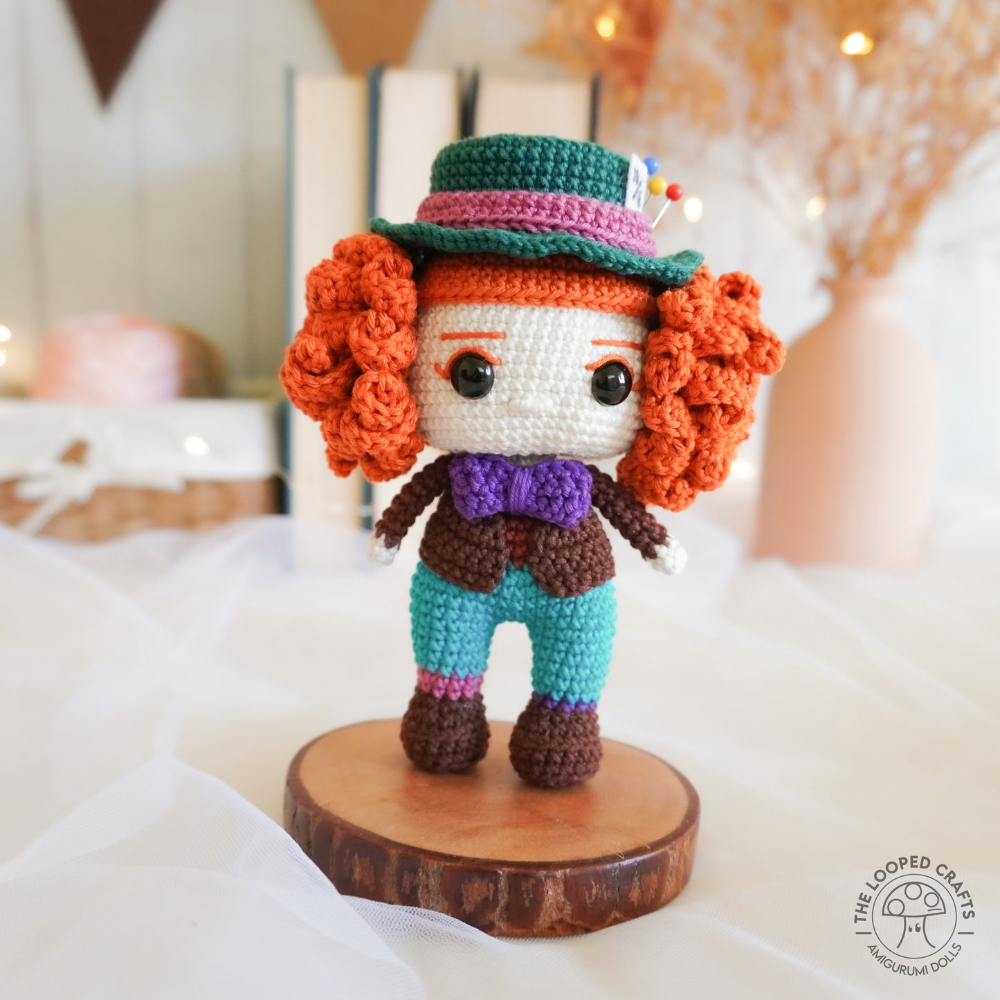 Mini Amigurumi Crochet Pattern Mad Hatter