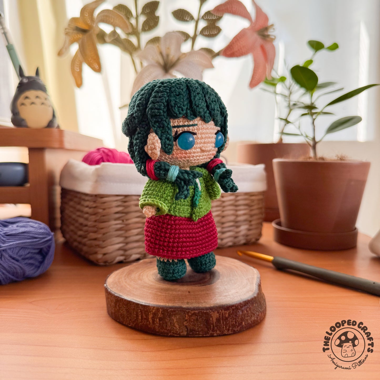 Mini Amigurumi Crochet Apothecary Girl