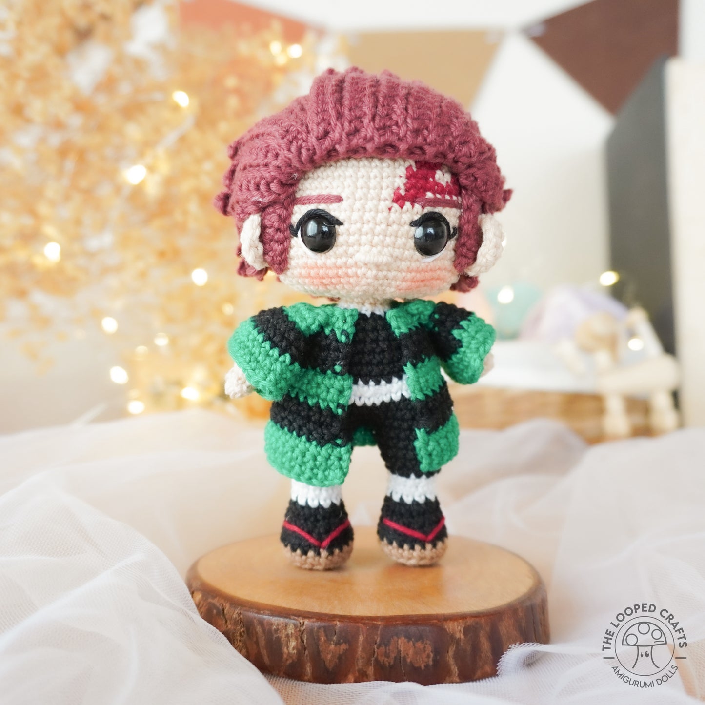 Mini Amigurumi Crochet Pattern Tanjiro