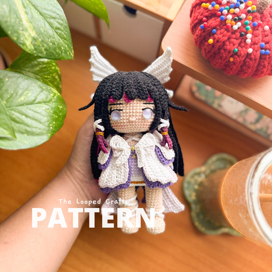 Columbina Hyposelenia Hydro Genshin Impact Amigurumi Pattern