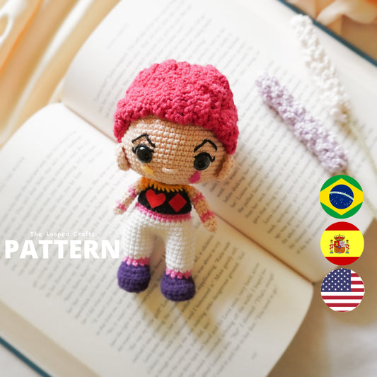 Mini Amigurumi Crochet Pattern Jester