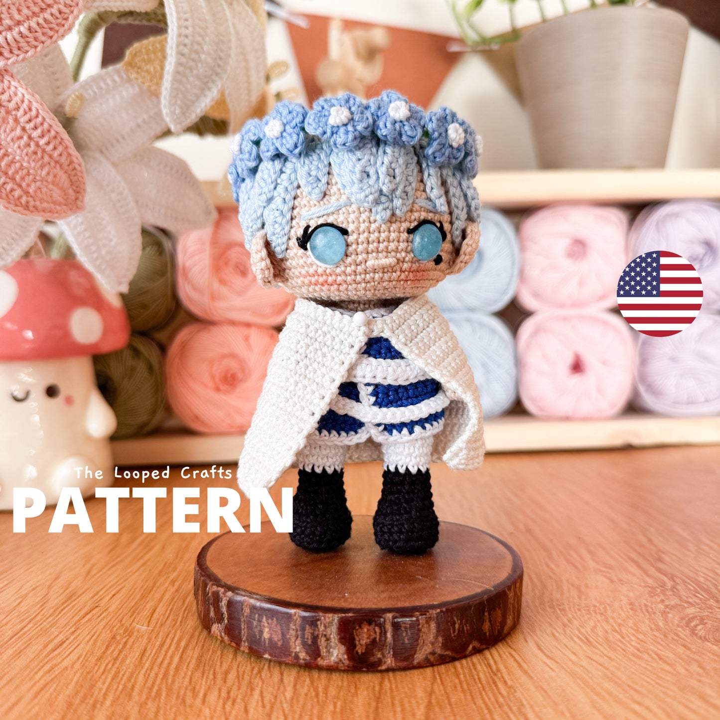 Mini Amigurumi Crochet The Hero