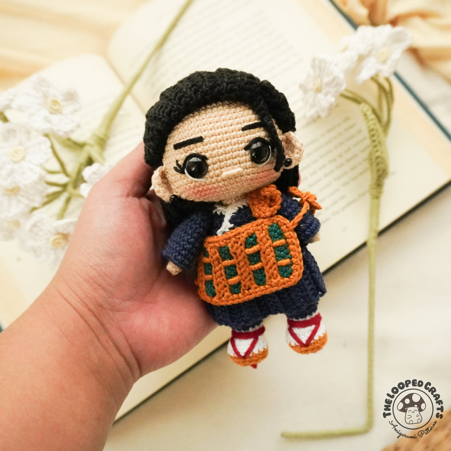 Mini Amigurumi Crochet Geto Suguru