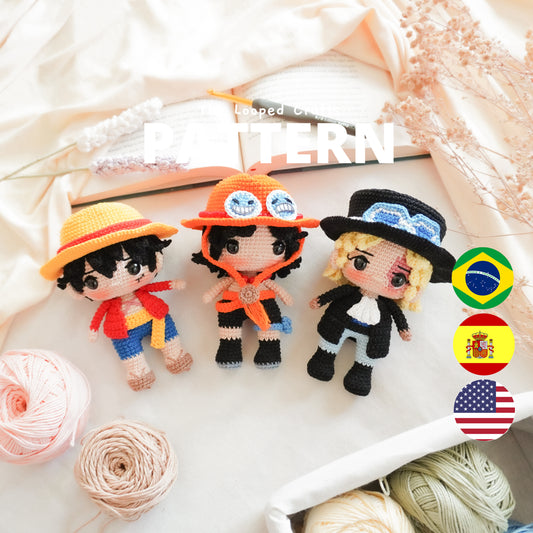 Mini Amigurumi Brothers Bundle