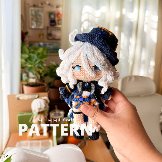Amigurumi Pattern Inspired Furina