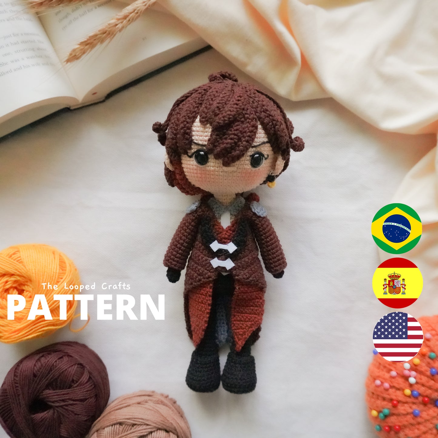 Amigurumi Pattern Inspired Genshin 7 bundle