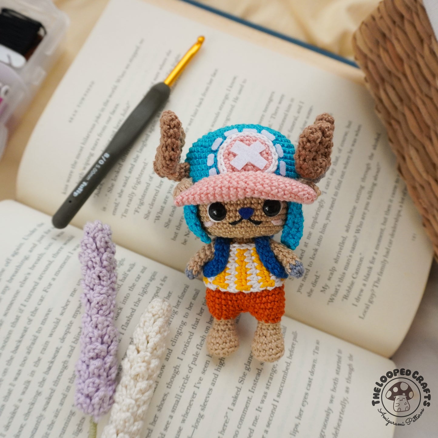 Mini Amigurumi Crochet Pattern Pirate Straw Hat