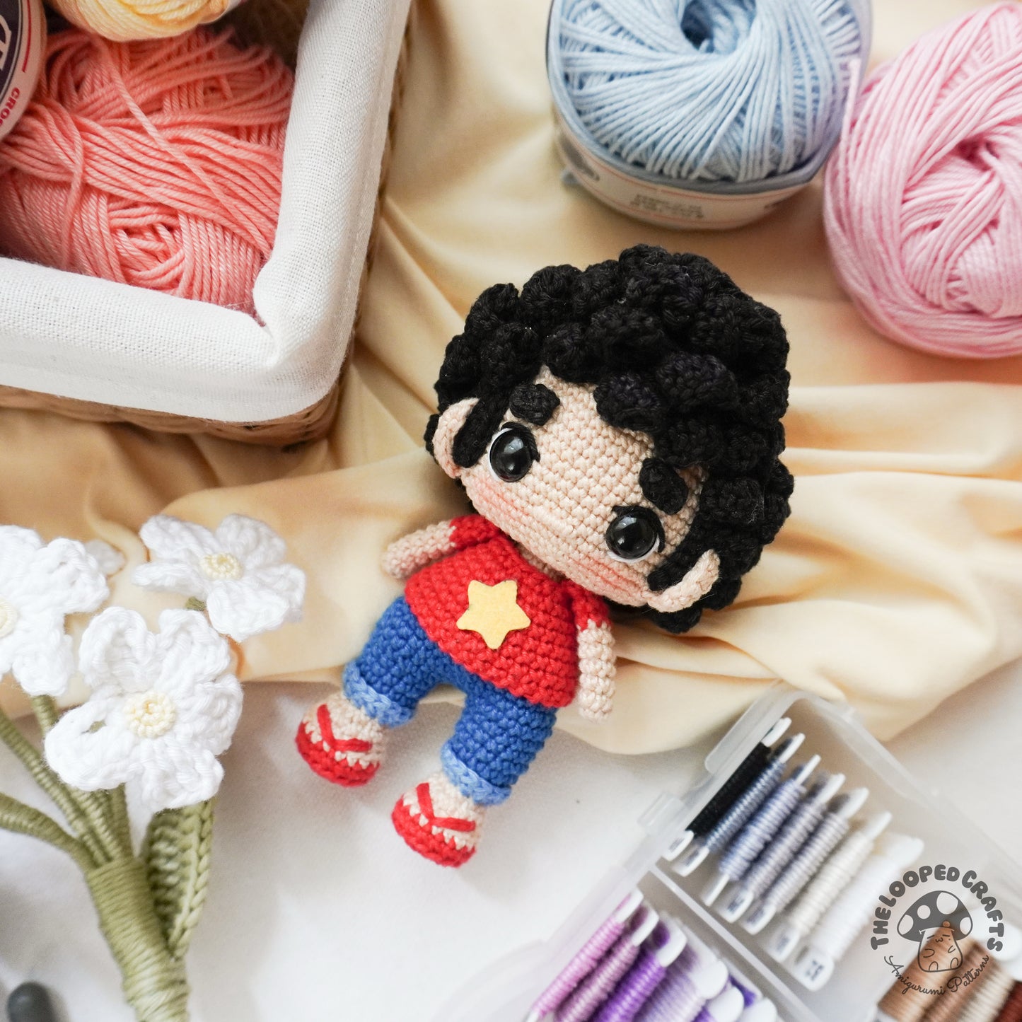 Mini Amigurumi Crochet Pattern Steven Star