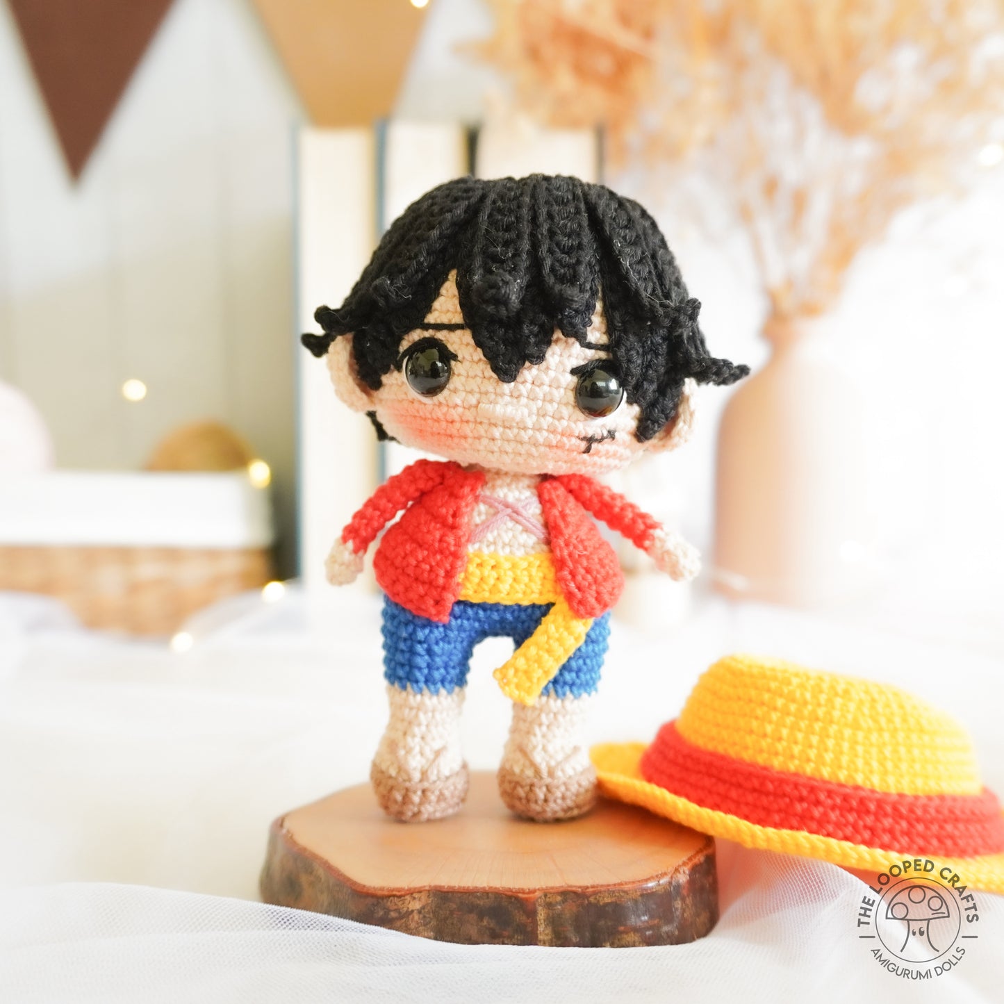 Mini Amigurumi Crochet Pattern Pirate Straw Hat