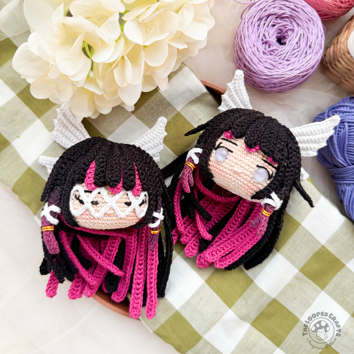 Columbina Hyposelenia Hydro Genshin Impact Amigurumi Pattern