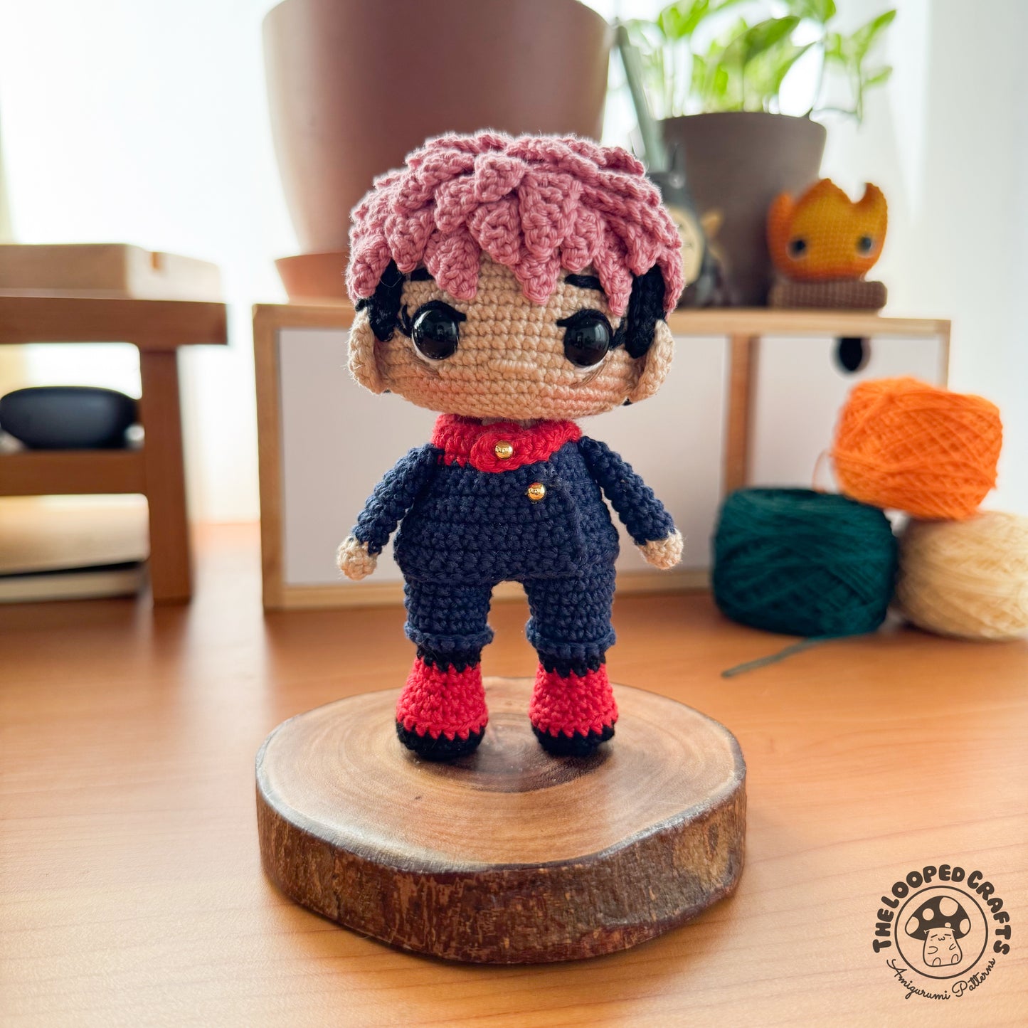 Mini Amigurumi Crochet Yuji