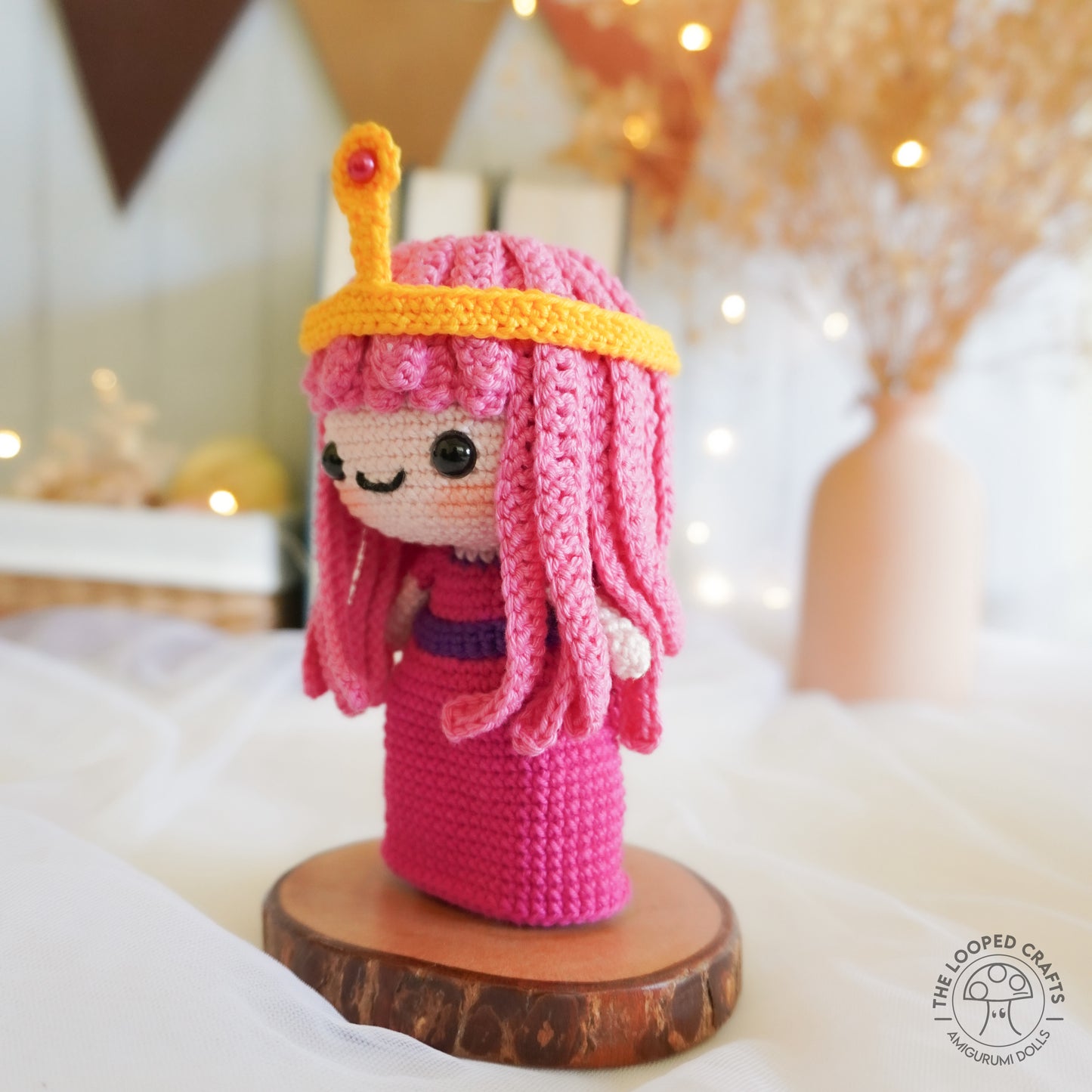 Mini Amigurumi Crochet Pattern Adventure Princess Bubblegum and Marceline