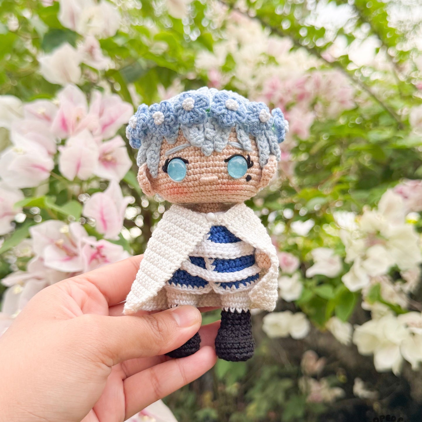 Mini Amigurumi Crochet The Hero and Elf Mage