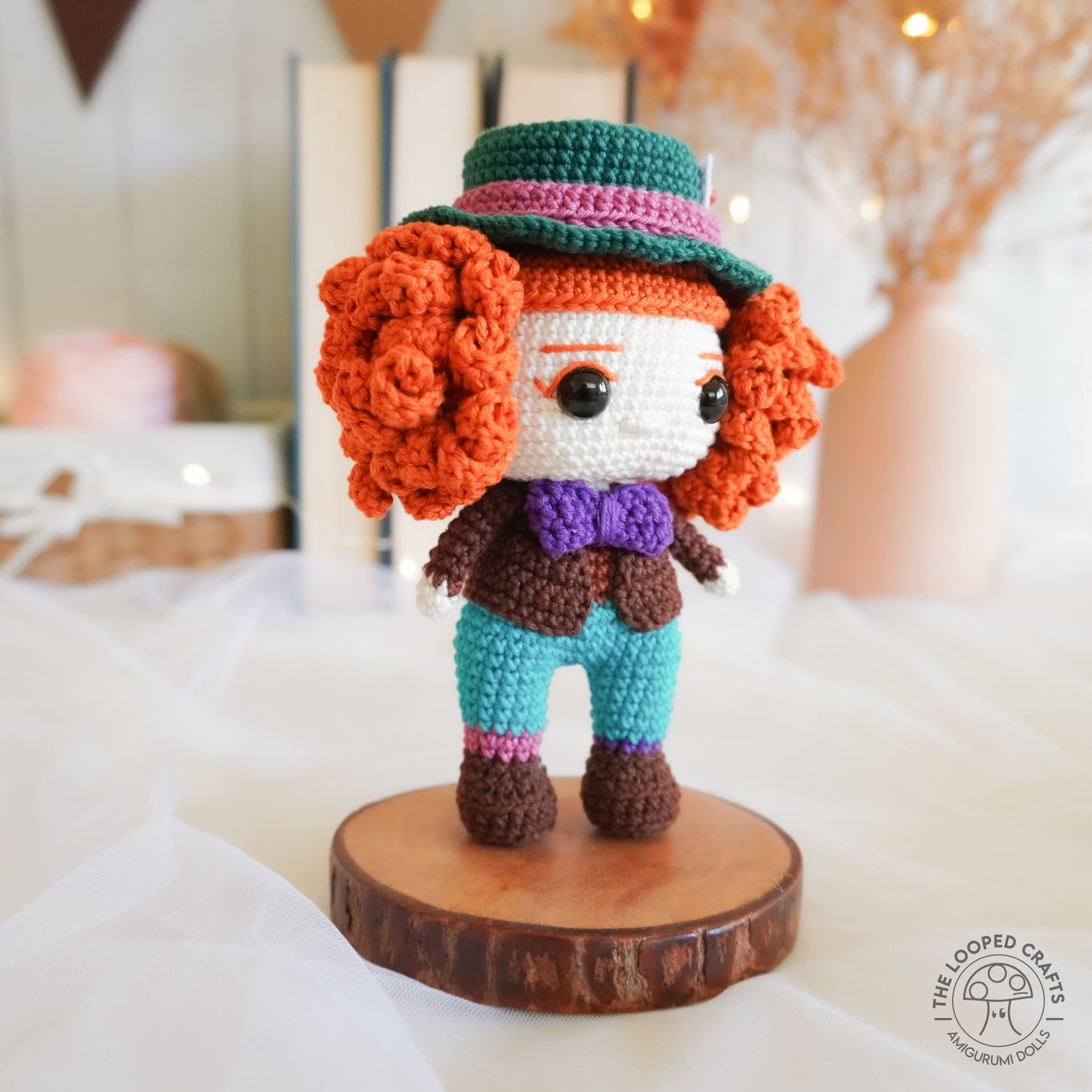 Mini Amigurumi Crochet Pattern Mad Hatter