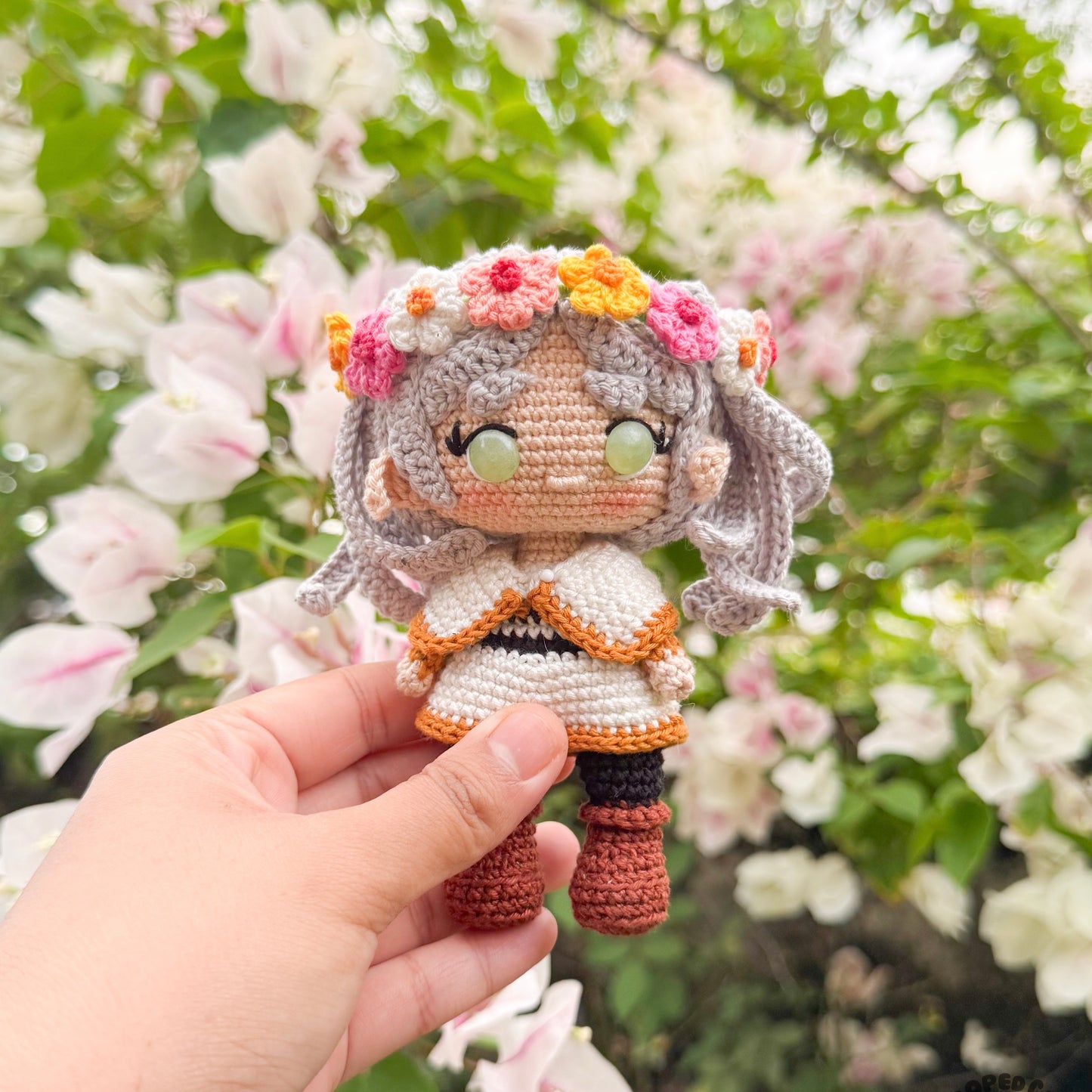 Mini Amigurumi Crochet The Hero and Elf Mage