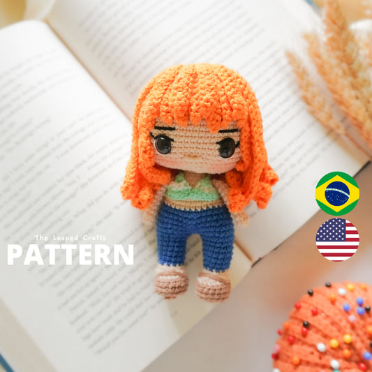 Mini Amigurumi Crochet Pattern Pirate Navigator