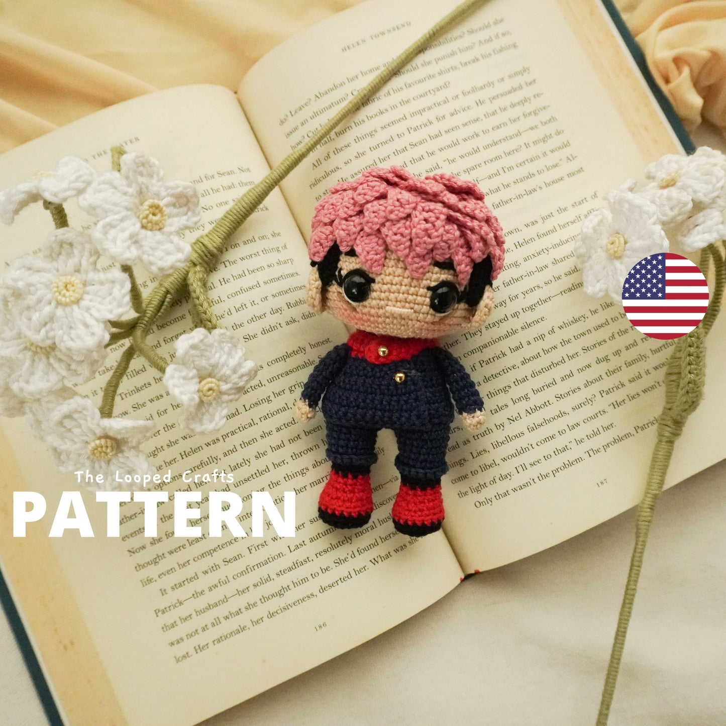 Mini Amigurumi Crochet Yuji