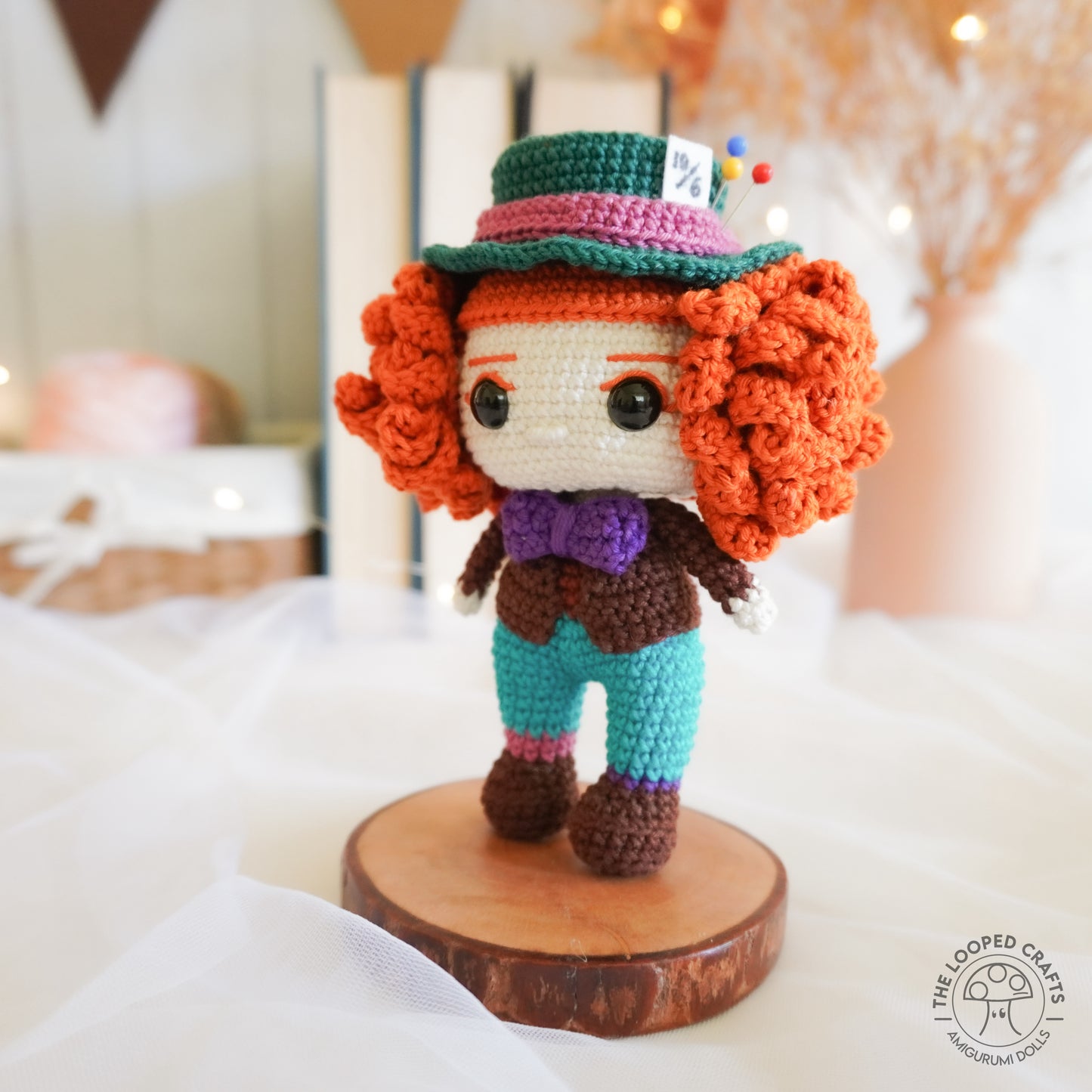 Mini Amigurumi Crochet Pattern Mad Hatter