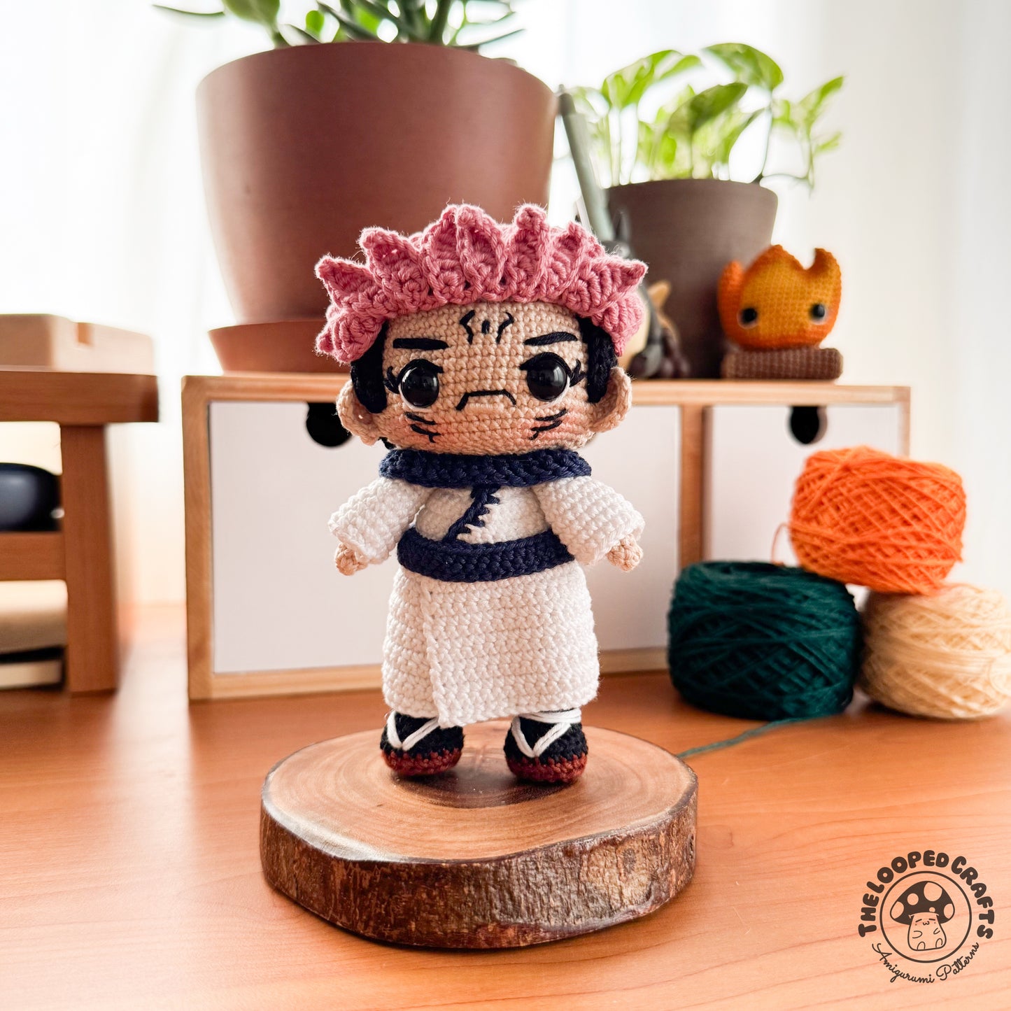 Mini Amigurumi Crochet Sukuna