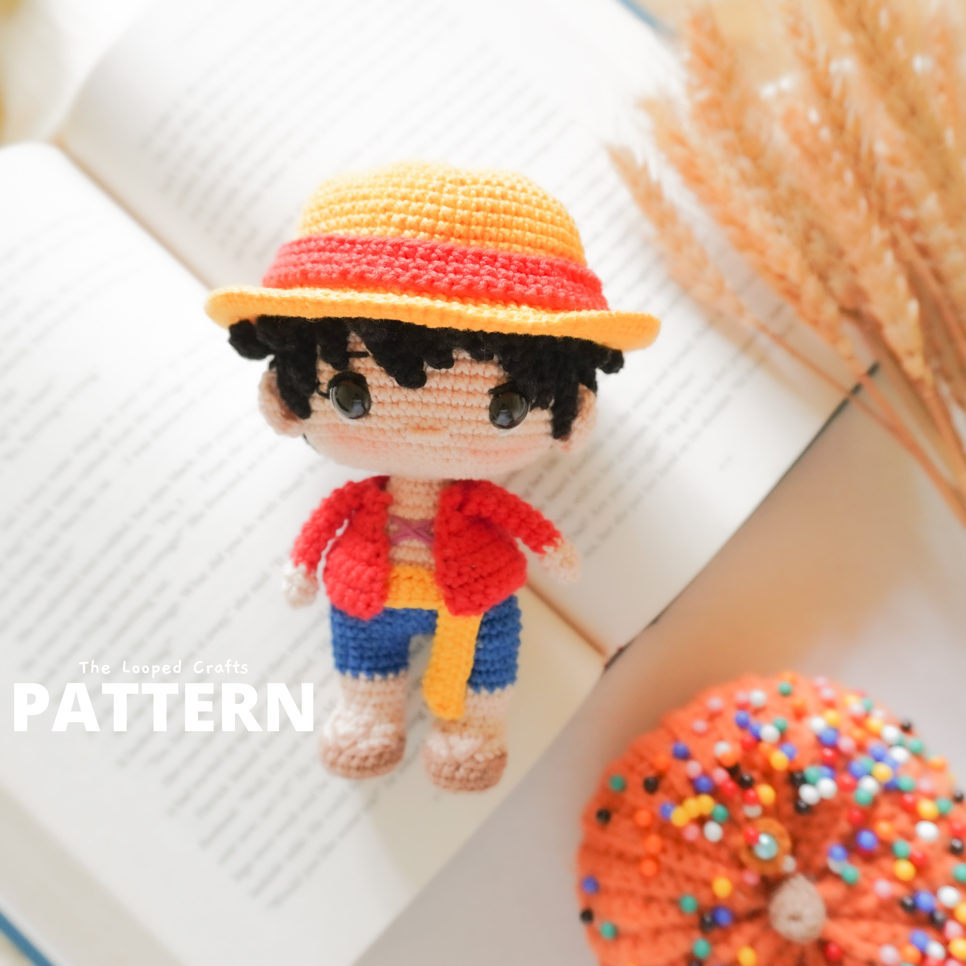 One piece crochet sales doll