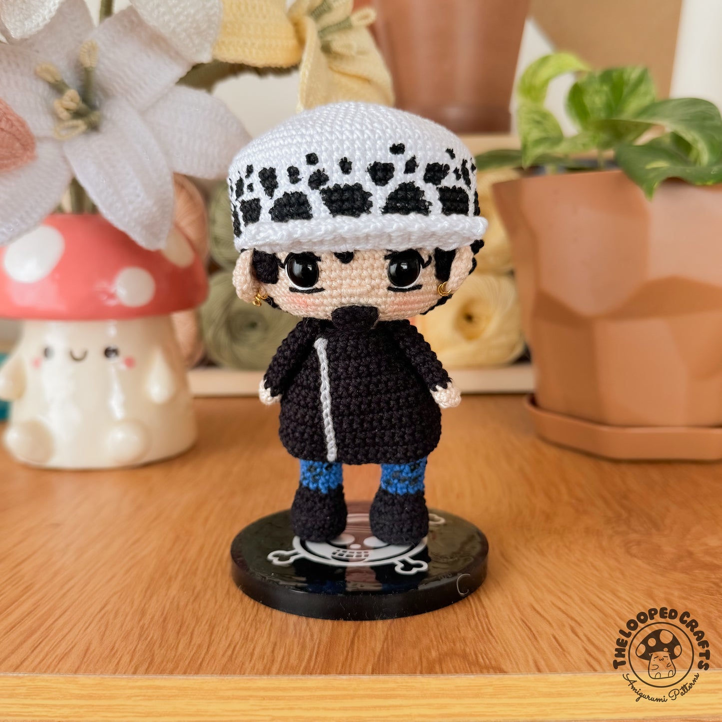 Mini Amigurumi Crochet Pattern Pirate Room