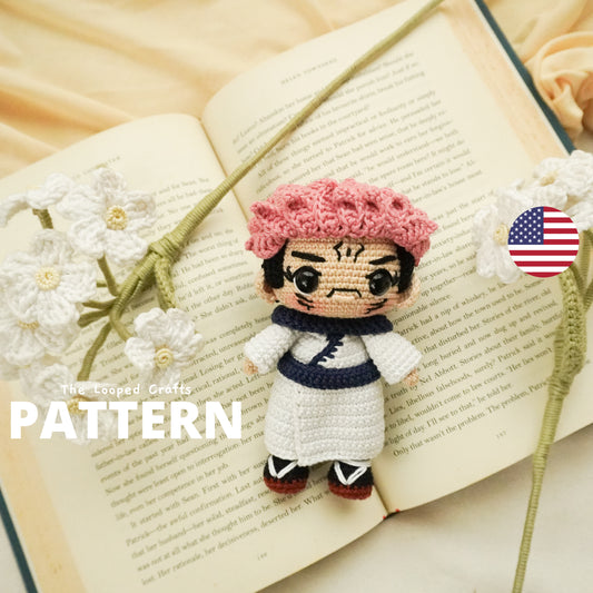 Mini Amigurumi Crochet Sukuna