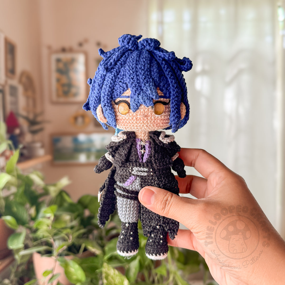 Kyryll Chudomirovich Flins Genshin Impact Amigurumi Pattern