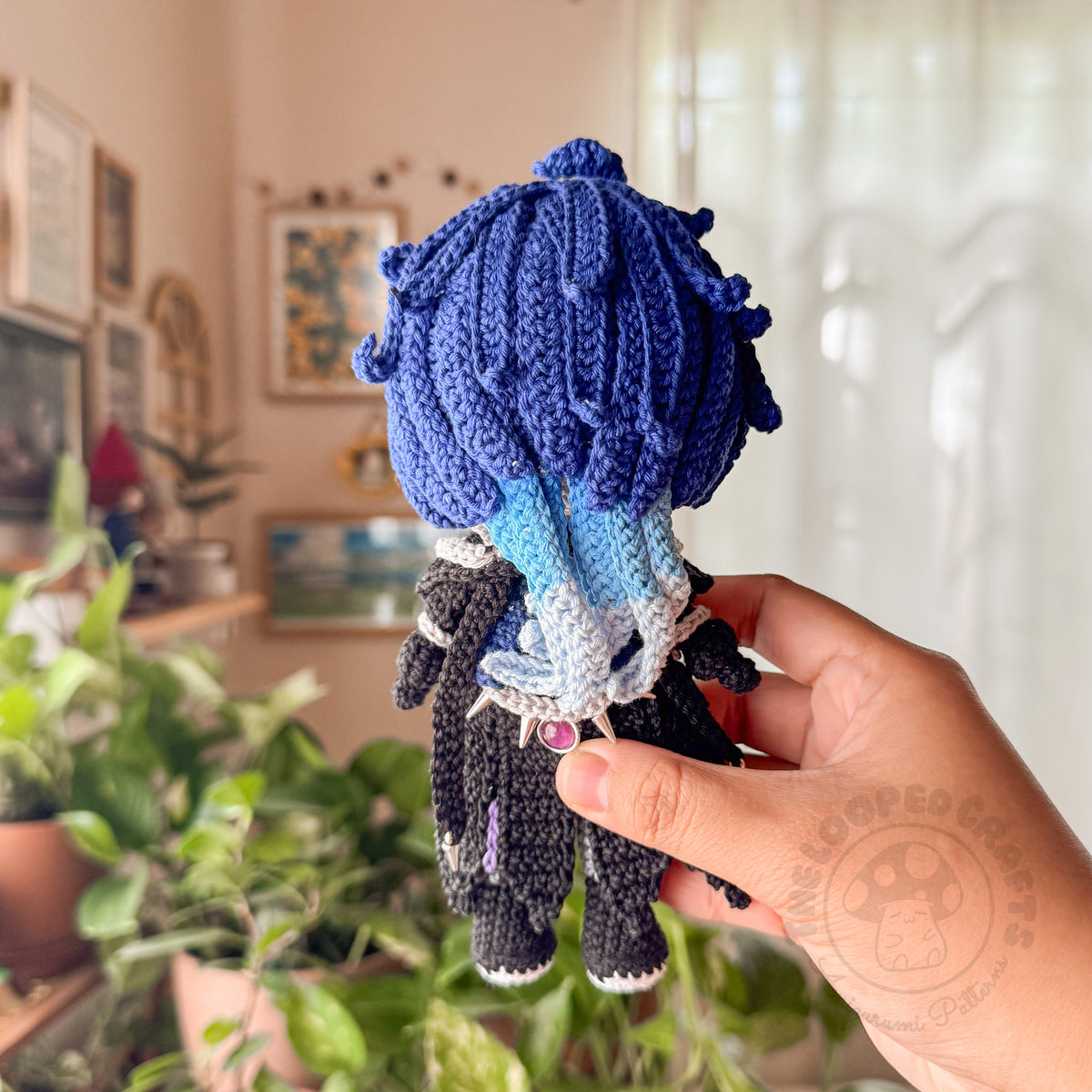 Kyryll Chudomirovich Flins Genshin Impact Amigurumi Pattern