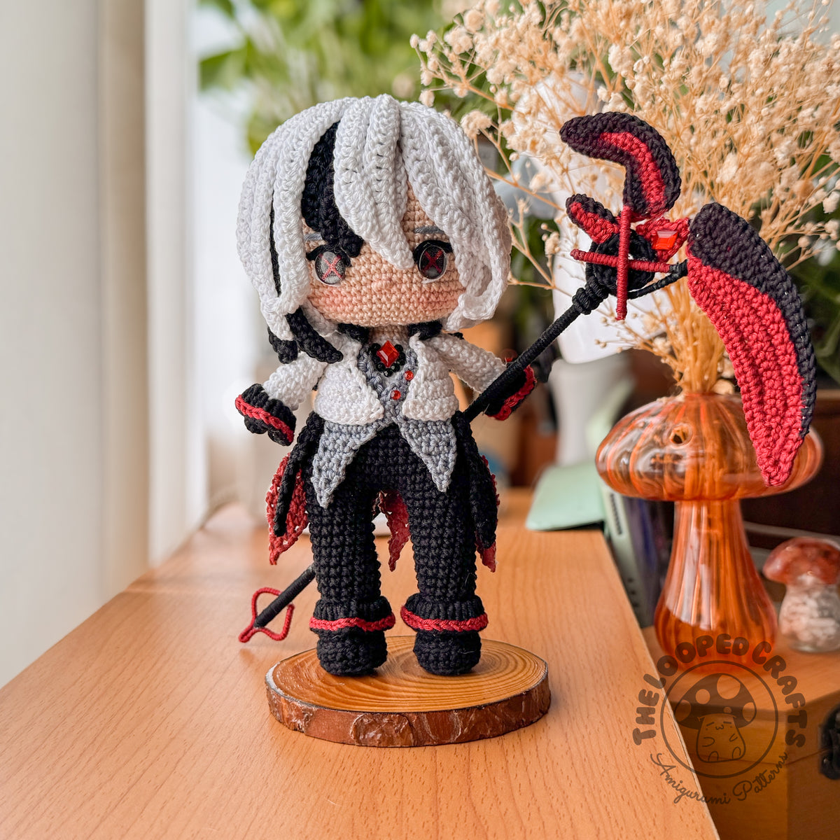 Arlecchino Genshin Impact Amigurumi Pattern