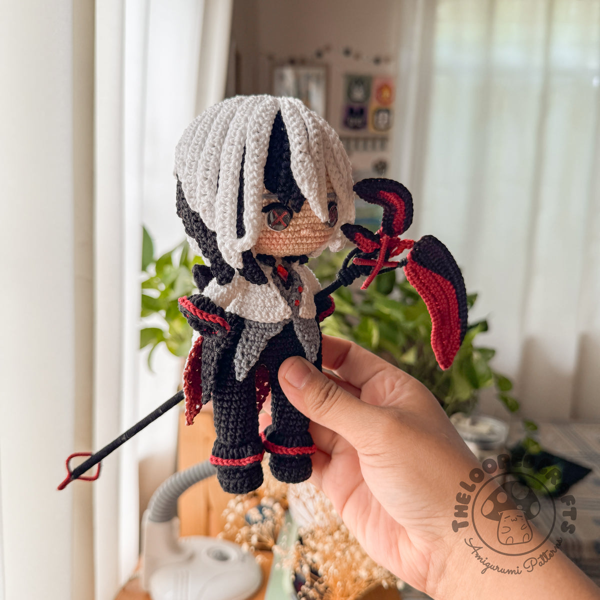 Arlecchino Genshin Impact Amigurumi Pattern