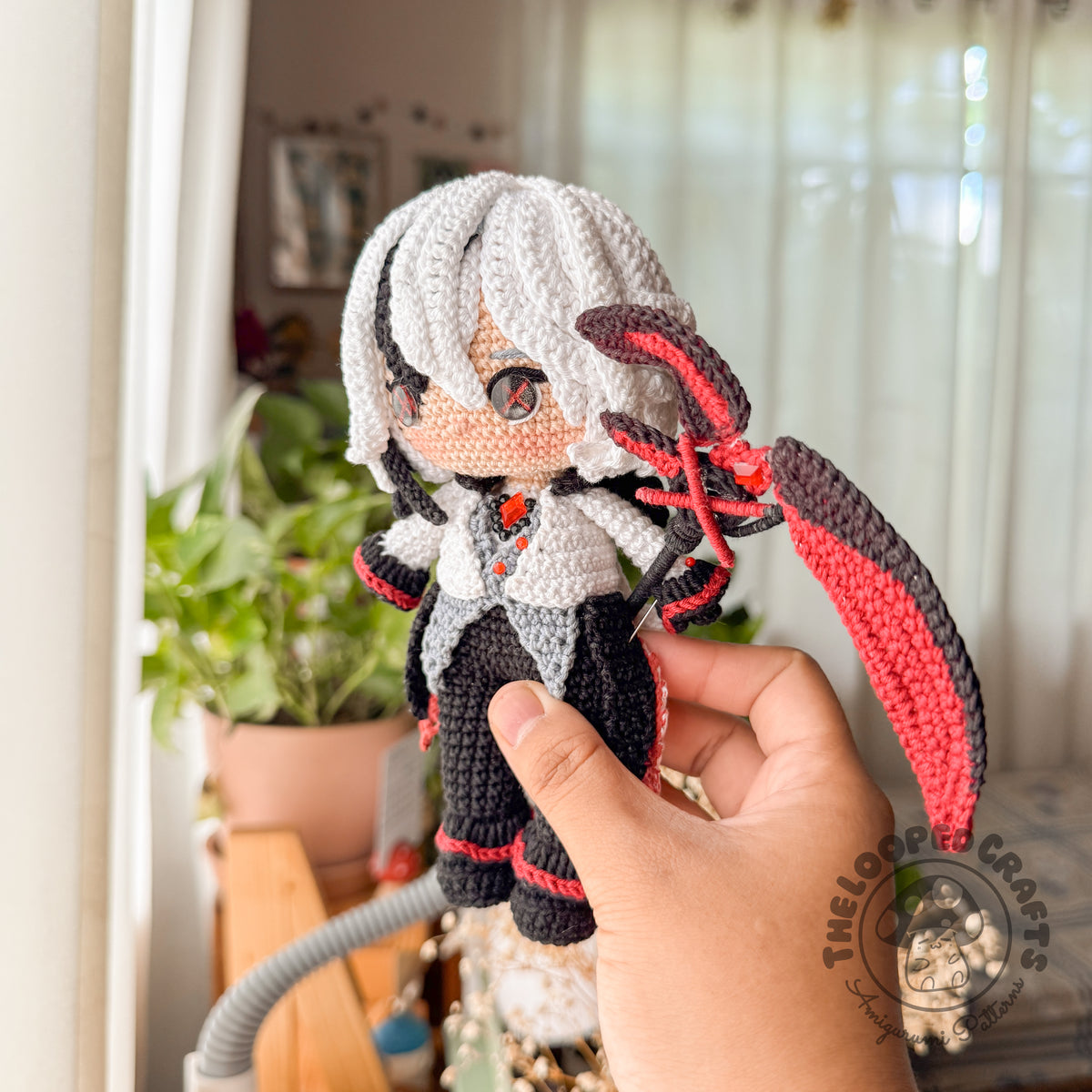 Arlecchino Genshin Impact Amigurumi Pattern