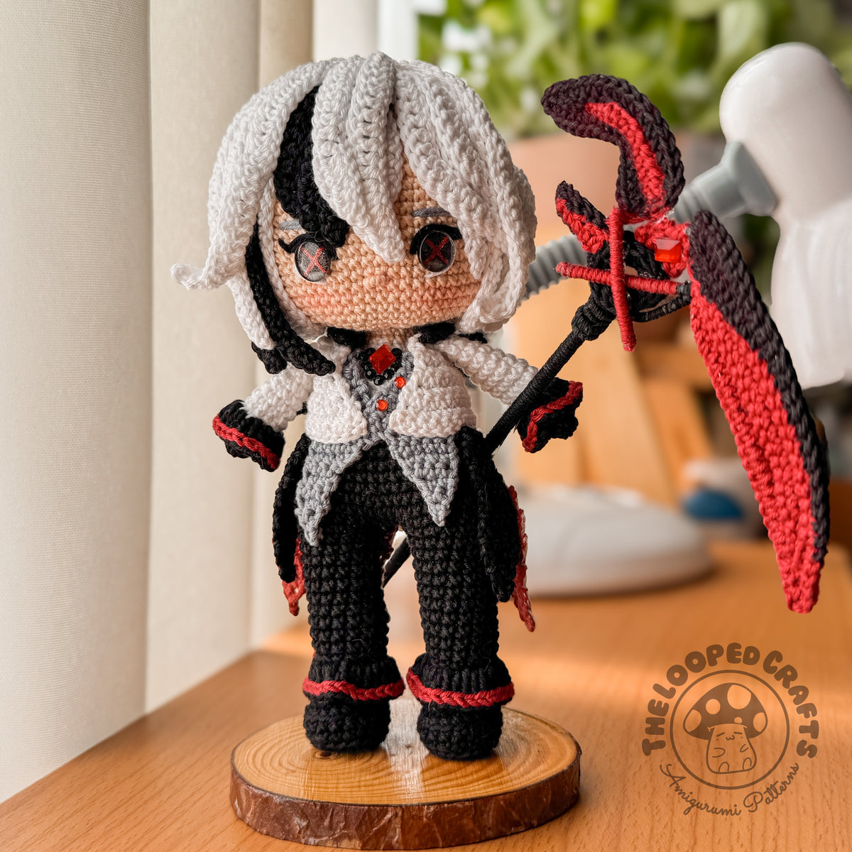 Arlecchino Genshin Impact Amigurumi Pattern