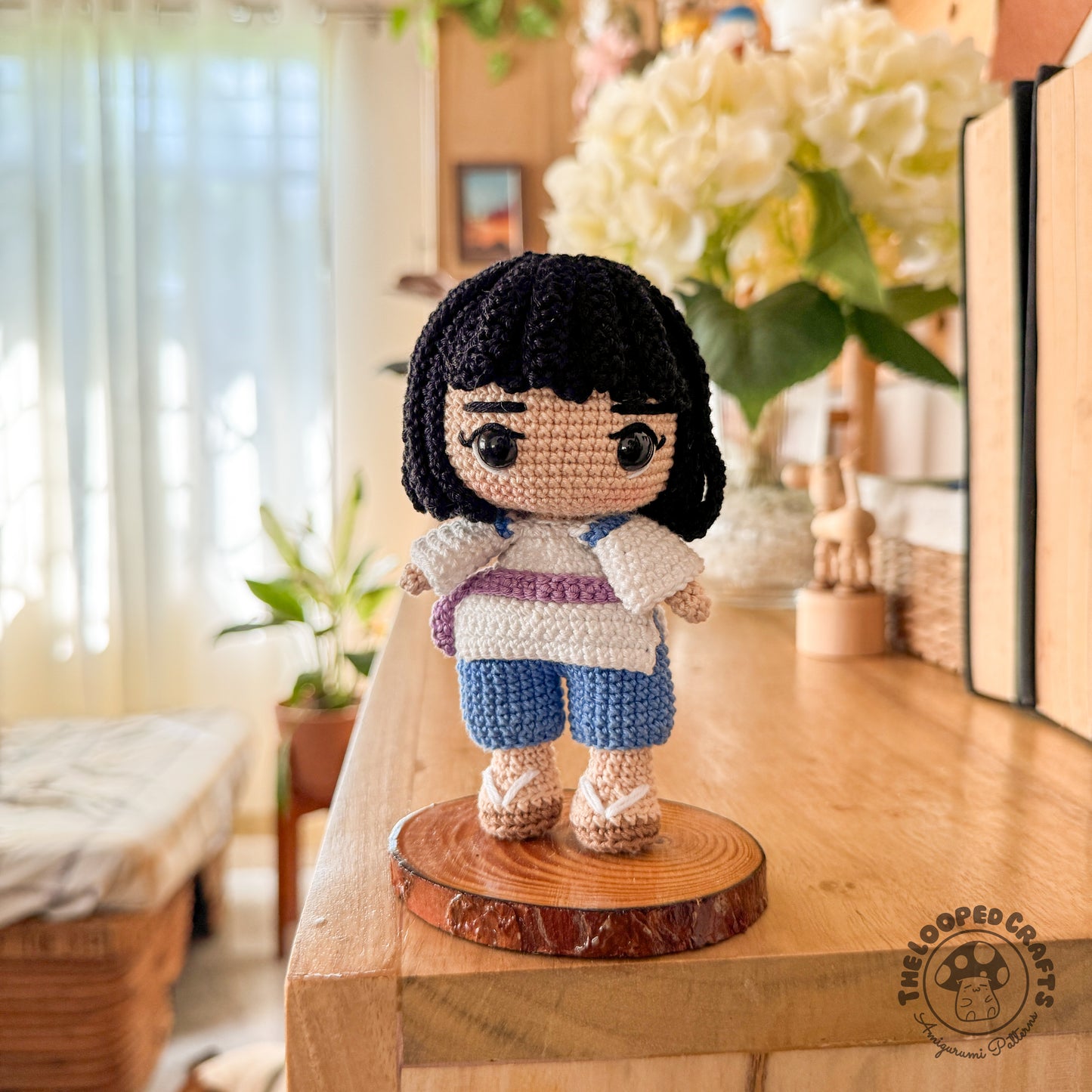 Mini Amigurumi Crochet Haku